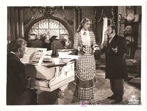 Cinema: F3752 JOSE ISBERT DO&Ntilde;A FRANCISQUITA CIFESA FOTO B/N ORIGINAL ESPA&Ntilde;OLA