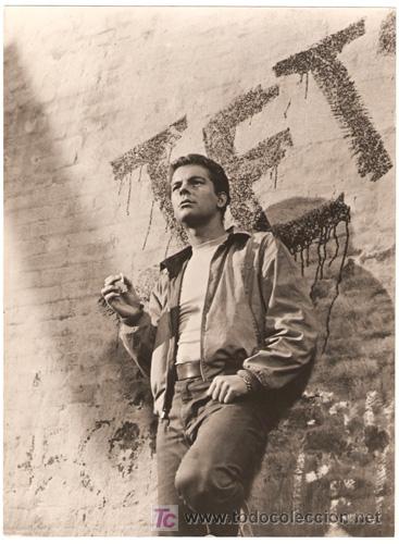 Cine: F3773 RUSS TAMBLYN WEST SIDE STORY FOTO B/N ORIGINAL ESPA&Ntilde;OLA