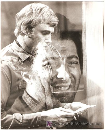 Cine: F16147D DUSTIN HOFFMAN JOHN VOIGHT COWBOY DE MEDIANOCHE FOTO ORIGINAL B/N AMERICANA