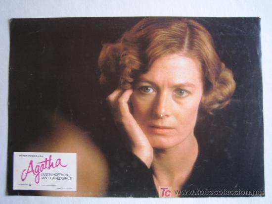 Cine: Agatha - agatha christie - vanessa redgrave - 1 fotocromo original del estreno