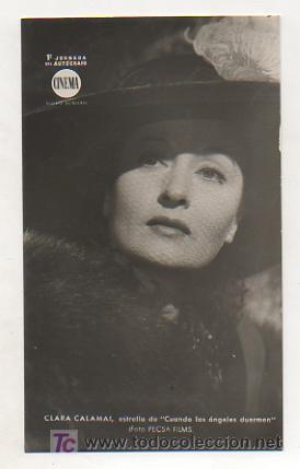 Kino: CLARA CALAMAI, ESTRELLA DE 'CUANDO LOS &Aacute;NGELES DUERMEN'. (FOTO PECSA FILMS) 1&ordf; JORNADA DEL AUTOGRAFO
