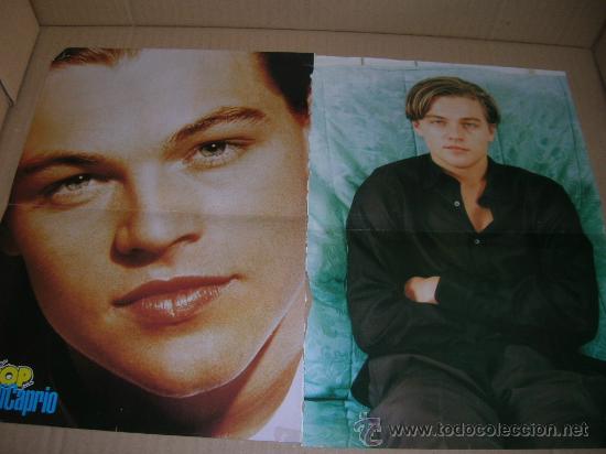 Cine: POSTER DE Leo DiCaprio. MIDE 21 X 29,5 CM...