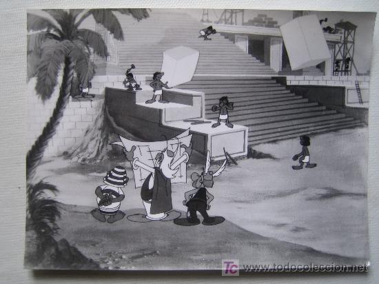 Cine: Asterix y cleopatra -1 foto original del estreno 20 x 25 cm