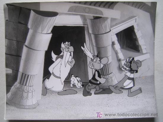 Cine: Asterix y cleopatra -1 foto original del estreno 20 x 25 cm