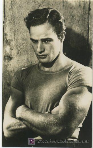 Cine: POSTAL MARLON BRANDO PCA19