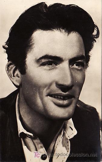 Cine: POSTAL GREGORY PECK PCA197