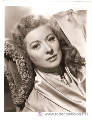 Cinema: FCJ 12112D GREER GARSON FOTO ORIGINAL B/N AMERICANA