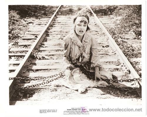 Kino: FCJ 12117d GLORIA SWANSON WHEN COMEDY WAS KING FOTO ORIGINAL B/N AMERICANA