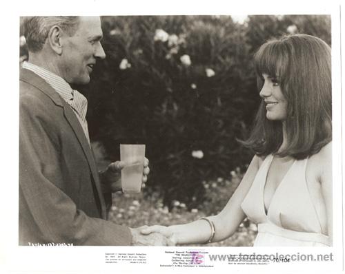 Cin&eacute;ma: FCJ 1043 JACQUELINE BISSET SALTARINA FOTO ORIGINAL B/N AMERICANA