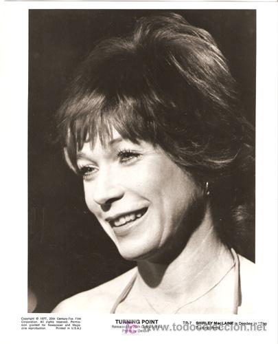 Cin&eacute;ma: FCJ 1075 SHIRLEY MACLAINE PASO DECISIVO FOTO ORIGINAL B/N AMERICANA