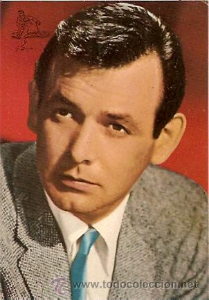 Kino: POSTAL DAVID JANSSEN DE LA SERIE DE T.V. EL FUGITIVO