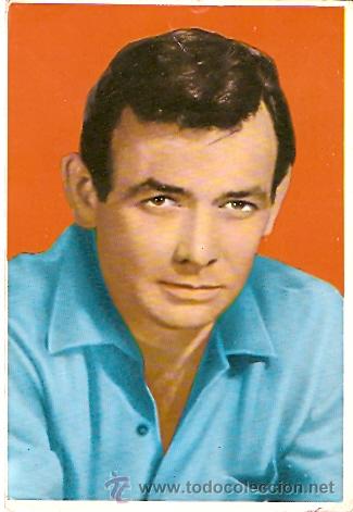 Kino: POSTAL DAVID JANSSEN DE LA SERIE DE T.V. EL FUGITIVO