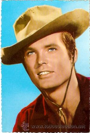 Kino: POSTAL TY HARDIN DE LA SERIE BRONCO