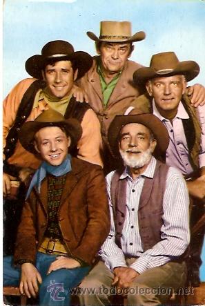 Cin&eacute;ma: POSTAL INTERPRETES DE LA SERIE DE T.V. CARAVANA