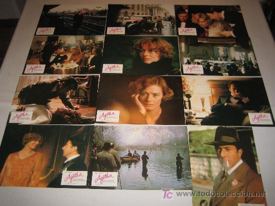 Cine: agatha - agatha christie - coleccion 12 fotocromos del estreno