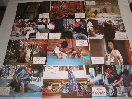 Cine: cleopatra jones y el casino de oro - blackxplotation - coleccion 12 fotocromos del estreno