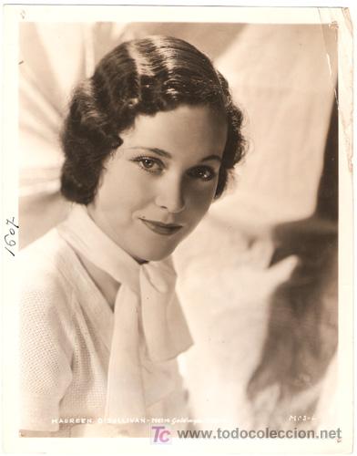 Kino: FCJ 1135D MAUREEN O'SULLIVAN FOTO ORIGINAL B/N AMERICANA