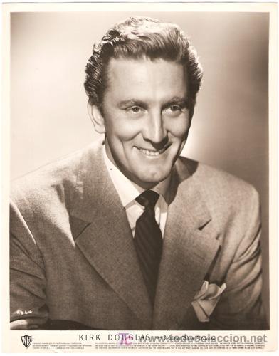 Cin&eacute;ma: FCJ 12158D KIRK DOUGLAS FOTO ORIGINAL B/N AMERICANA