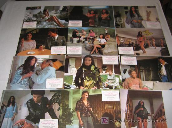 Cine: call girl vida privada de una se&ntilde;ortita bien - barbara rey - coleccion 12 fotocromos del estreno