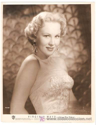 Cin&eacute;ma: FCJ 11761d VIRGINIA MAYO FOTO ORIGINAL B/N AMERICANA