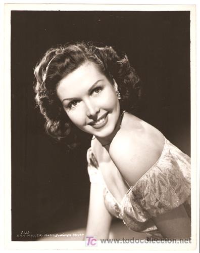 Cin&eacute;ma: FCJ 11351d ANN MILLER FOTO ORIGINAL B/N AMERICANA