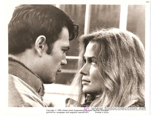 Cin&eacute;ma: FCJ 1350 LAUREN HUTTON ROBERT FORSTER PIECES OF DREAMS FOTO ORIGINAL B/N AMERICANA