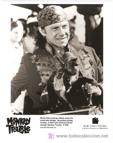 Cin&eacute;ma: FCJ 1369 HARVEY KEITEL UN LADRON DE CUATRO MANOS FOTO ORIGINAL B/N AMERICANA