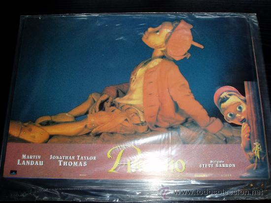 Cine: PINOCHO. JUEGO COMPLETO  DE 12 FOTOCROMOS ORIGINALES.