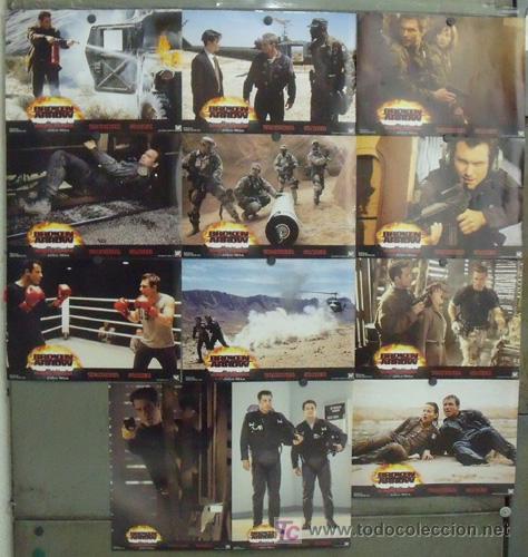 Cine: IV92 BROKEN ARROW ALARMA NUCLEAR JOHN WOO TRAVOLTA SLATER SET COMPLET 12 FOTOCROMOS ORIGINAL ESTRENO