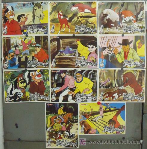 Cinema: IX15 EL HOMBRE DE BUTTON WILLOW ANIMACION SET 11 FOTOCROMOS ORIGINAL ESTRENO