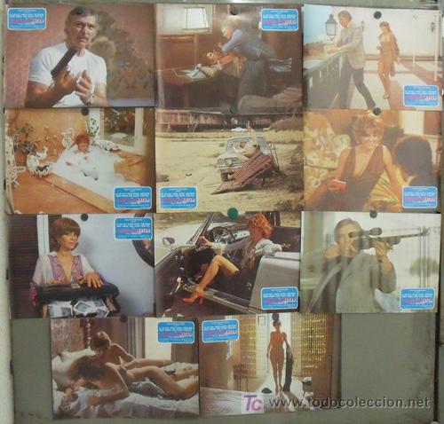 Cine: IX56 OBJETIVO MATAR LEE VAN CLEEF CARMEN CERVERA SET 11 FOTOCROMOS ORIGINAL ESTRENO