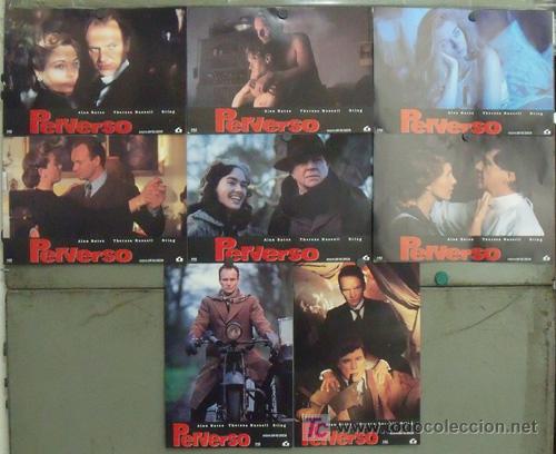 Cine: IX32 PERVERSO STING ALAN BATES THERESA RUSSELL SET 8 FOTOCROMOS ORIGINAL ESTRENO