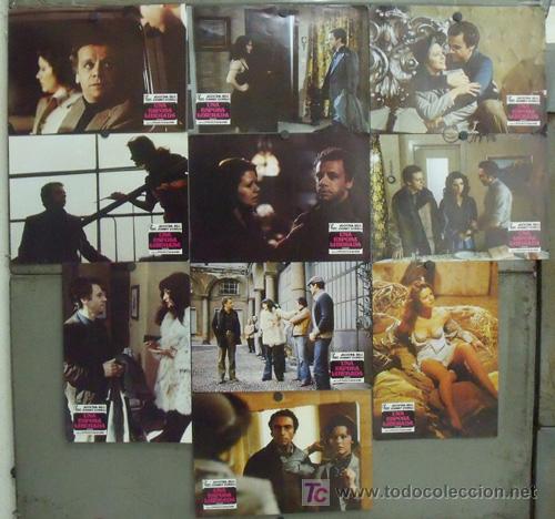 Cine: IX81 UNA ESPOSA LIBERADA AGOSTINA BELLI JOHNNY DORELLI SET 10 FOTOCROMOS ORIGINAL ESTRENO