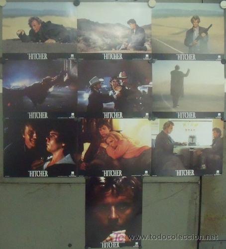 Cin&eacute;ma: IY74 CARRETERA AL INFIERNO RUTGER HAUER C. THOMAS HOWELL SET 10 FOTOCROMOS ORIGINAL INGLES