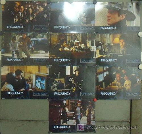 Cinema: JD06 FREQUENCY DENNIS QUAID SET COMPLETO 10 FOTOCROMOS ORIGINAL ESTRENO