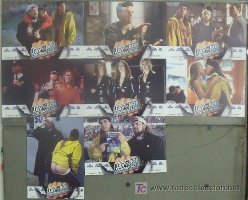 Kino: JD33 JAY Y BOB EL SILENCIOSO CONTRAATACAN BEN AFFLECK SET COMPLETO 8 FOTOCROMOS ORIGINAL ESTRENO