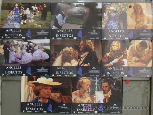 Cine: JF40 ANGELES E INSECTOS PATSY KENSIT KRISTIN SCOTT THOMAS SET COMPLETO 8 FOTOCROMOS ORIGINAL ESTRENO