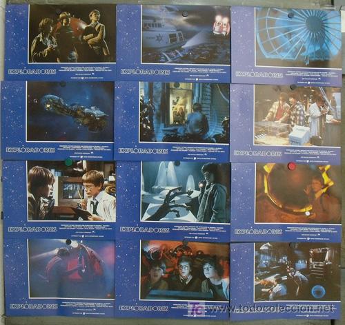 Cine: JF99 EXPLORADORES RIVER PHOENIX ETHAN HAWKE JOE DANTE SET COMPLETO 12 FOTOCROMOS ORIGINAL ESTRENO