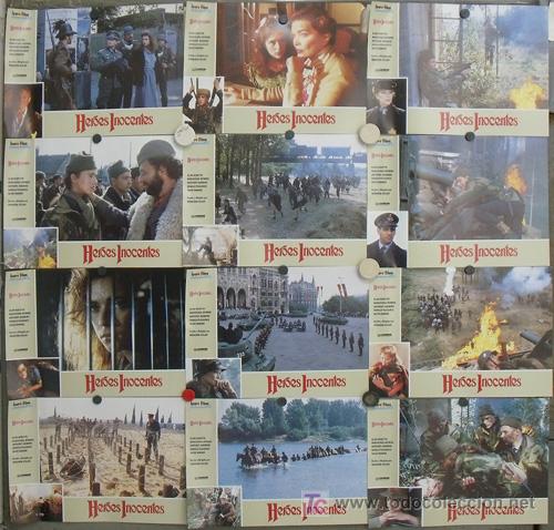 Cinema: JG18 HEROES INOCENTES MARUSCHKA DETMERS ELLEN BURSTYN SET COMPLETO 12 FOTOCROMOS ORIGINAL ESTRENO