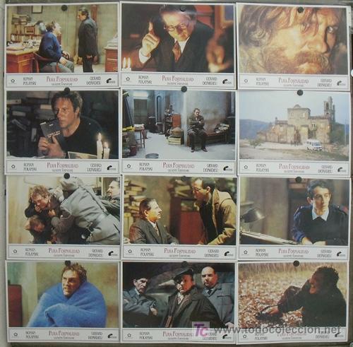 Cine: JH03 PURA FORMALIDAD ROMAN POLANSKI GERARD DEPARDIEU SET COMPLETO 12 FOTOCROMOS ORIGINAL ESTRENO