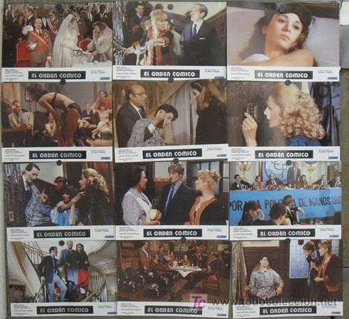 Cinema: JI49 EL ORDEN COMICO VERONICA FORQUE JESUS PUENTE SET COMPLETO 12 FOTOCROMOS ORIGINAL ESTRENO