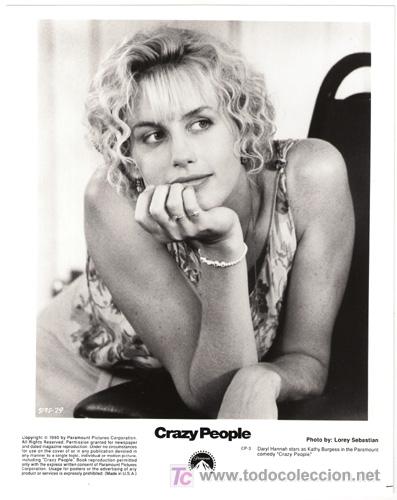 Cinema: FCJ 1489 DARYL HANNAH GENTE LOCA FOTO ORIGINAL B/N AMERICANA