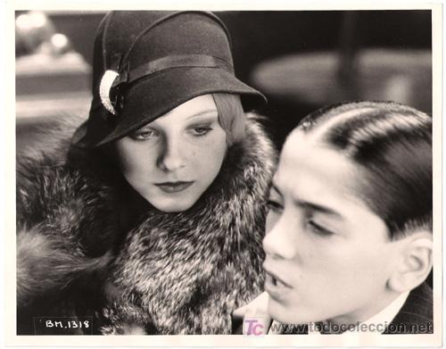 Cin&eacute;ma: FCJ 1490 JODIE FOSTER BUGSY MALONE NIETO DE AL CAPONE FOTO ORIGINAL B/N AMERICANA