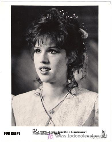 Cine: F24827D MOLLY RINGWALD LA QUE HEMOS ARMADO FOTO ORIGINAL B/N AMERICANA