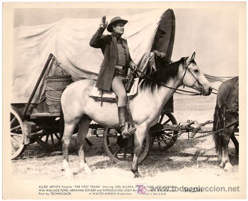 Cinema: FCJ 1524 JOEL MCCREA LIBERTAD O MUERTE FOTO ORIGINAL B/N AMERICANA