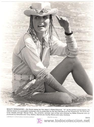 Cin&eacute;ma: FCJ 12209D BO DEREK 10 LA MUJER PERFECTA SEXY FOTO ORIGINAL B/N AMERICANA
