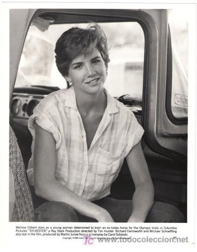 Cin&eacute;ma: FCJ 1564 MELISSA GILBERT SYLVESTER FOTO ORIGINAL B/N AMERICANA