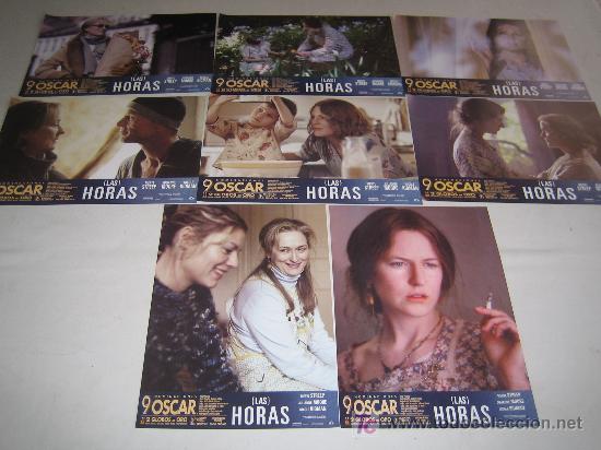 Cine: las horas - nicole kidman meryl streep julienne moore Virginia Woolf coleccion 8 fotocromos estreno