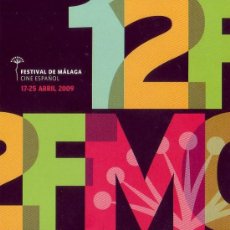 Cine: POSTAL DEL 12º FESTIVAL DE CINE ESPAÑOL DE MÁLAGA. Lote 26610256