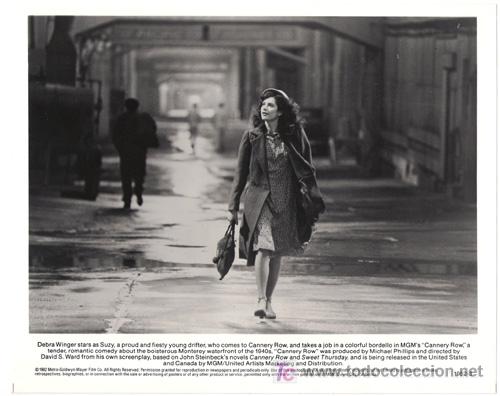Kino: FCJ 1770 DEBRA WINGER CANNERY ROW FOTO B/N ORIGINAL AMERICANA